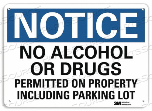 OEM#: U5-1339-NP_14X10ЗНАК ОБЪЯВЛЕНИЯ 14 Ш X 10 В ТОЛЩИНА 0,055 от Lyle Signs Inc.