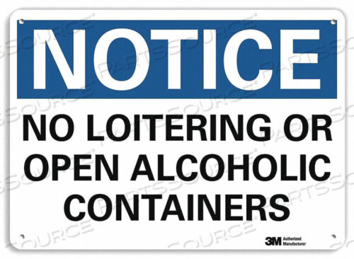 OEM#: U5-1385-NP_14X10ЗНАК ОБЪЯВЛЕНИЯ 14 Ш X 10 В ТОЛЩИНА 0,055 от Lyle Signs Inc.