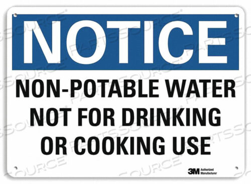 OEM#: U5-1426-NA_14X10ЗНАК УВЕДОМЛЕНИЯ 14 ШX10 В 0,04 ТОЛЩИНА от Lyle Signs Inc.