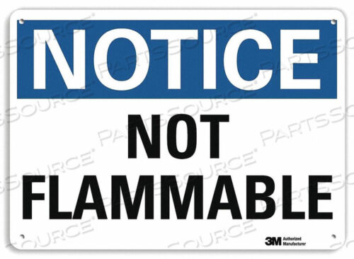 OEM#: U5-1431-NA_10X7ЗНАК УВЕДОМЛЕНИЯ 10 ШX7 В ТОЛЩИНА 0,04 от Lyle Signs Inc.