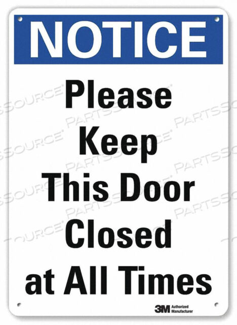 OEM#: U5-1452-NA_10X14ЗНАК УВЕДОМЛЕНИЯ 10 ШX14 В ТОЛЩИНА 0,04 от Lyle Signs Inc.