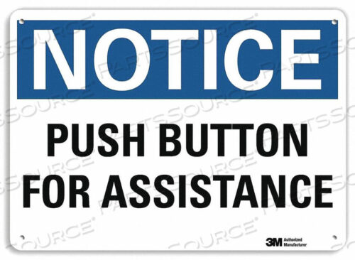 OEM#: U5-1473-NP_10X7ЗНАК ОБЪЕКТА 10 Ш X 7 В ТОЛЩИНА 0,055 от Lyle Signs Inc.