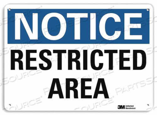 OEM#: U5-1484-NP_10X7ЗНАК ОБЪЯВЛЕНИЯ 10 Ш X 7 В ТОЛЩИНА 0,055 от Lyle Signs Inc.