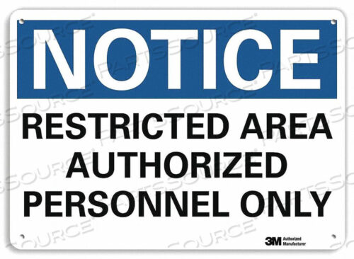 OEM#: U5-1485-RA_14X10NOTICESIGN RECYCLDREFLECALUM 14INWX10INH от Lyle Signs Inc.