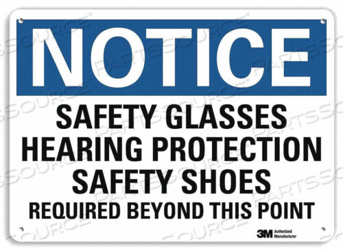 OEM#: U5-1498-RA_14X10NOTICESIGN RECYCLDREFLECALUM 14INWX10INH от Lyle Signs Inc.