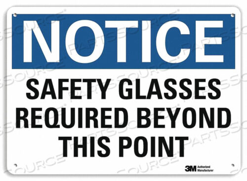 OEM#: U5-1500-NP_10X7ЗНАК ОБЪЯВЛЕНИЯ 10 Ш X 7 В ТОЛЩИНА 0,055 от Lyle Signs Inc.
