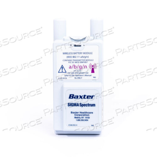 Заменяет Baxter Healthcare Corp. 35195SIGMA SPECTRUM WIRELESS МОДУЛЬ БАТАРЕИ - СИНИЙ (2 АНТЕННЫ - A/B/G/N)