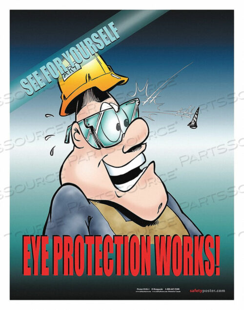 OEM#: P0126SAFETY POSTER SEE FOR YOURSELF ENG by SafetyPoster