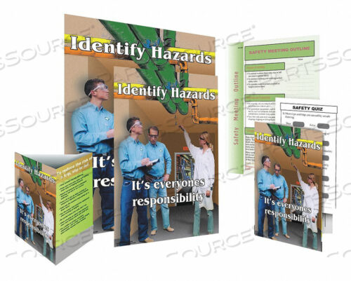 OEM#: SW0101-SAFEKITКомплект системы безопасности для идентификации опасностей ENG от SafetyPoster