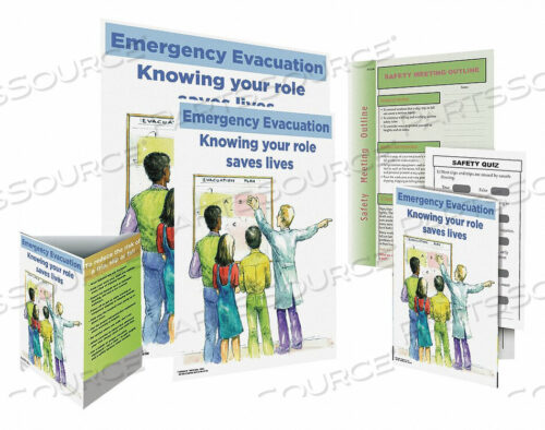 OEM#: SW0046-SAFEKITКомплект системы безопасности для экстренной эвакуации ENG от SafetyPoster