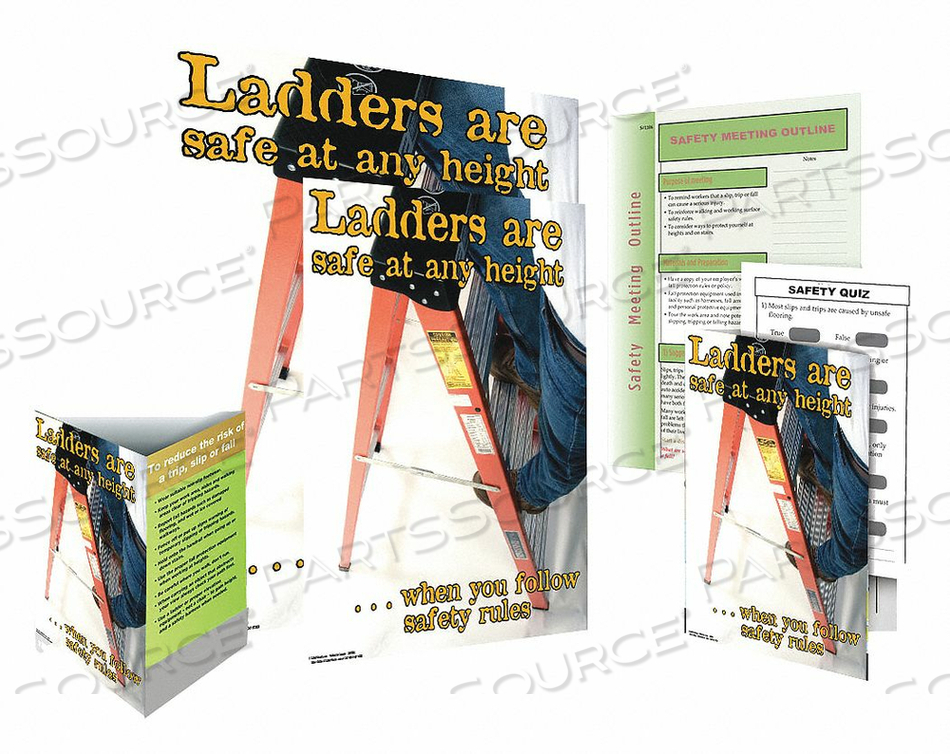 OEM#: SW0184-SAFEKITКомплект систем безопасности ЛЕСТНИЦЫ БЕЗОПАСНЫ ENG от SafetyPoster