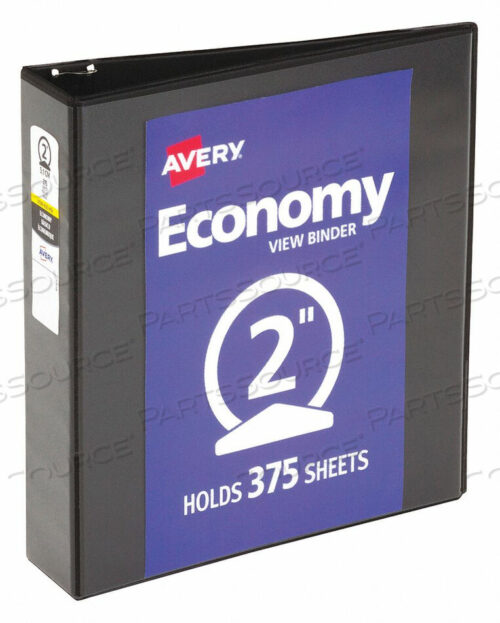 OEM#: AVE057303-ПАПКА-ПАКЕТ НА КОЛЬЦАХ 2 ЧЕРНАЯ от Avery