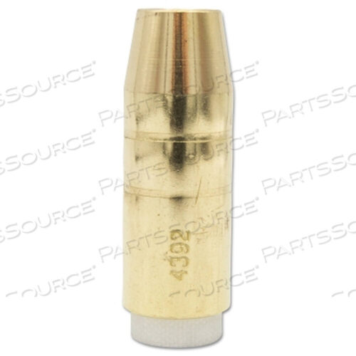 OEM#: 4392MIG NOZZLES, ELLIPTICAL SERIES, 1/2 IN BORE, BRASS by Bernard Welding