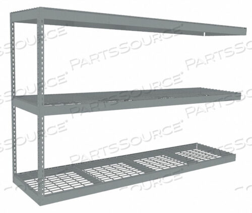 OEM#: ZLE5-9624A-3WБОЛТОВЫЙ ДОПОЛНИТЕЛЬНЫЙ СТЕЛЛАЖ 60 H СЕРЫЙ от Tennsco Corp.