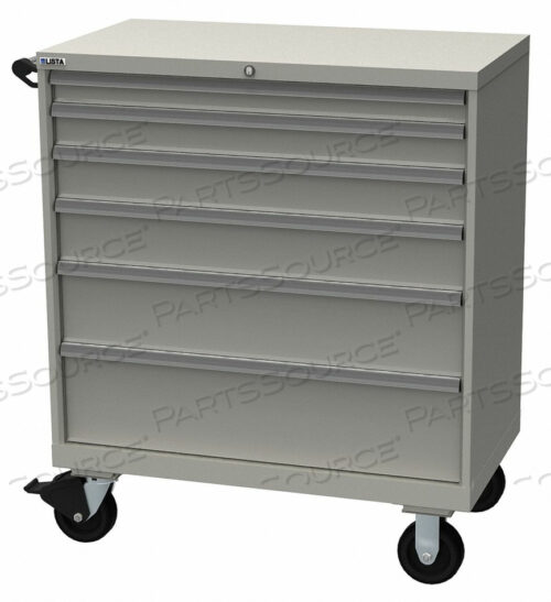 OEM#: XSHS0900-0603MLGMOD DRWR CAB 47-1/2 H 6 DRWR LIGHT GRAY от Lista