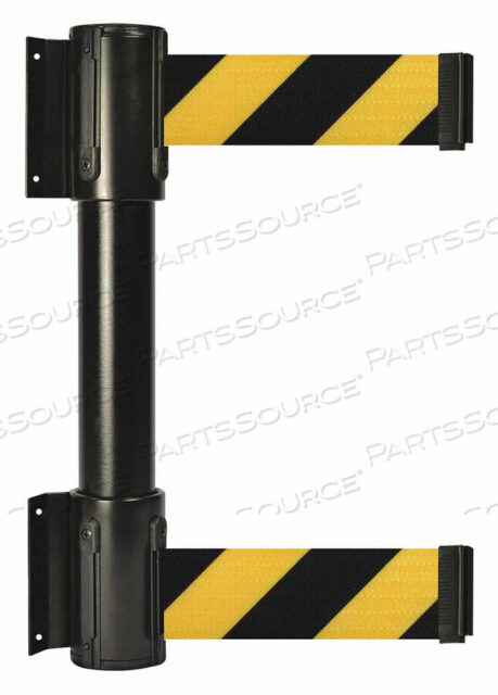OEM#: 896T2-33-MAX-D4X-CBELT BARRIER 13FT ЧЕРНЫЙ С ЖЕЛТОЙ ПОЛОСОЙ от Tensator
