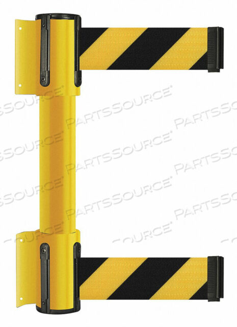 OEM#: 896T2-35-MAX-D4X-CBELT BARRIER 13 FT ЧЕРНЫЙ С ЖЕЛТОЙ ПОЛОСОЙ от Tensator