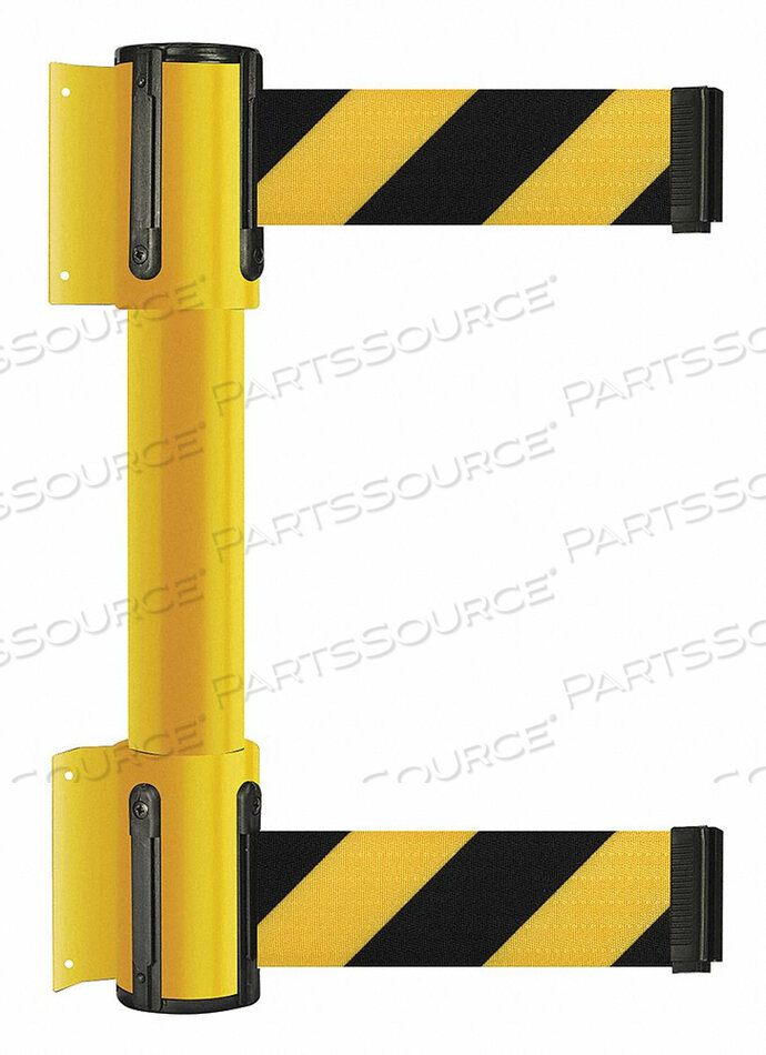 OEM#: 896T2-35-MAX-D4X-CBELT BARRIER 13 FT ЧЕРНЫЙ С ЖЕЛТОЙ ПОЛОСОЙ от Tensator