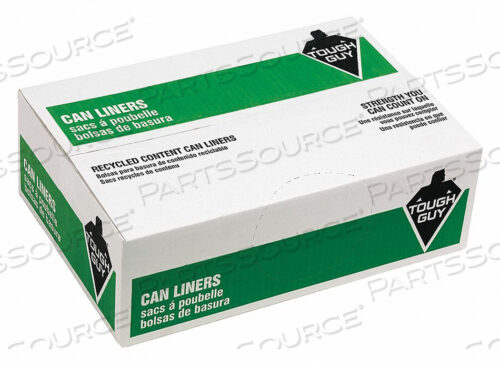 OEM#: 38EU73МУСОРНЫЙ МЕШОК ОТ 55 ДО 60 ГАЛЛОНОВ. ПРОЗРАЧНЫЙ PK25 от Tough Guy