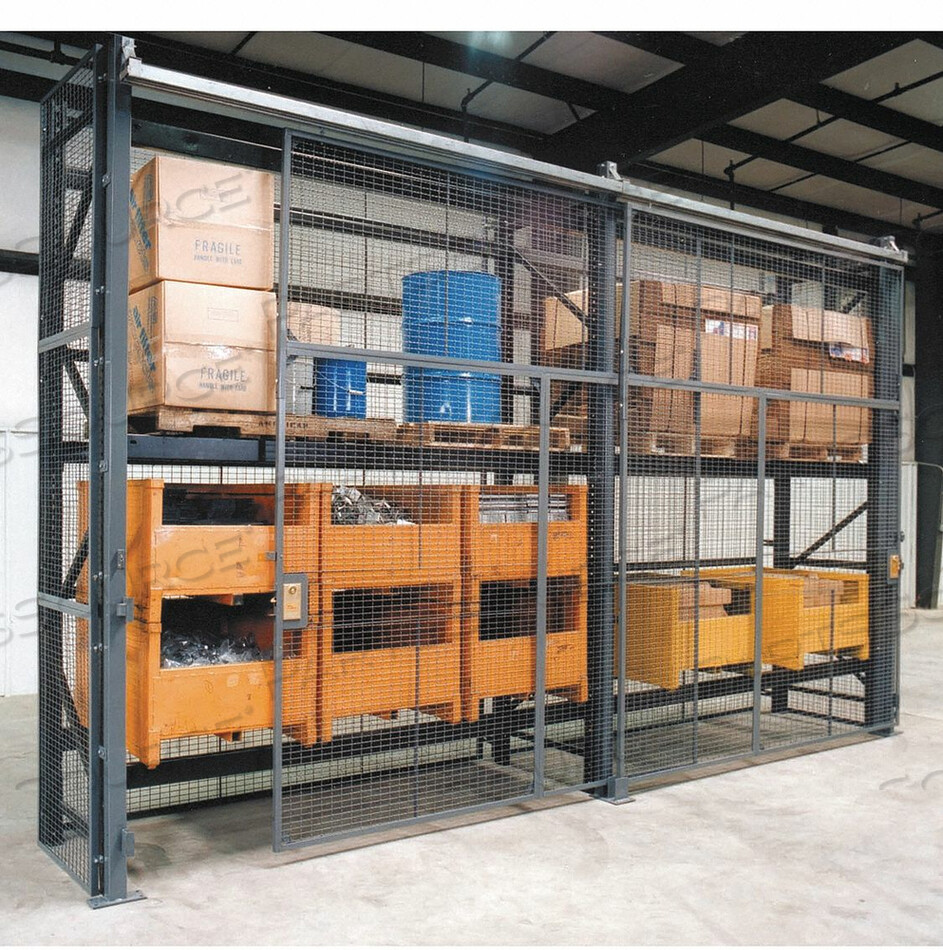OEM#: RE91036SD3PALLET RACK ENCL 3 BAY 108INW 36INBASED от WireCrafters