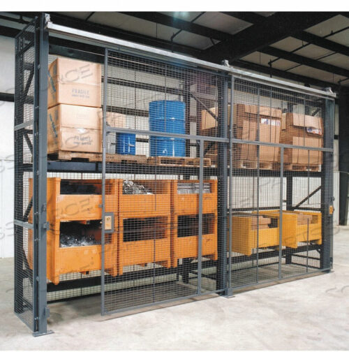 OEM#: RE12848SD3PALLET RACK ENCL 3 BAY 144INW 48INBASED от WireCrafters