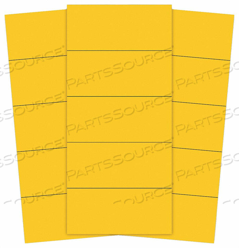 OEM#: PMR-722МАГНИТНЫЕ ПОЛОСКИ ГОТОВЫЕ НАРЕЗАННЫЕ 2 ДЮЙМА ЖЕЛТЫЕ PK25 от Magna Visual