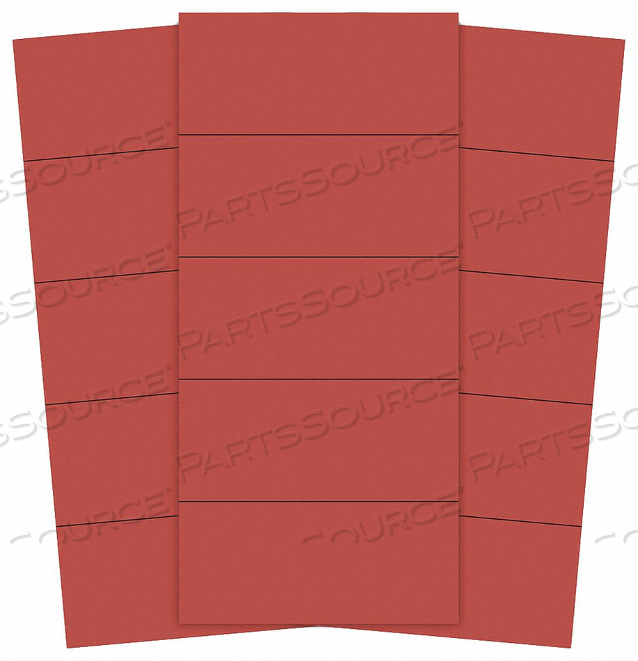 OEM#: PMR-723МАГНИТНЫЕ ПОЛОСКИ ПРЕДВАРИТЕЛЬНО НАРЕЗАННЫЕ 2 ДЮЙМА КРАСНЫЕ PK25 от Magna Visual