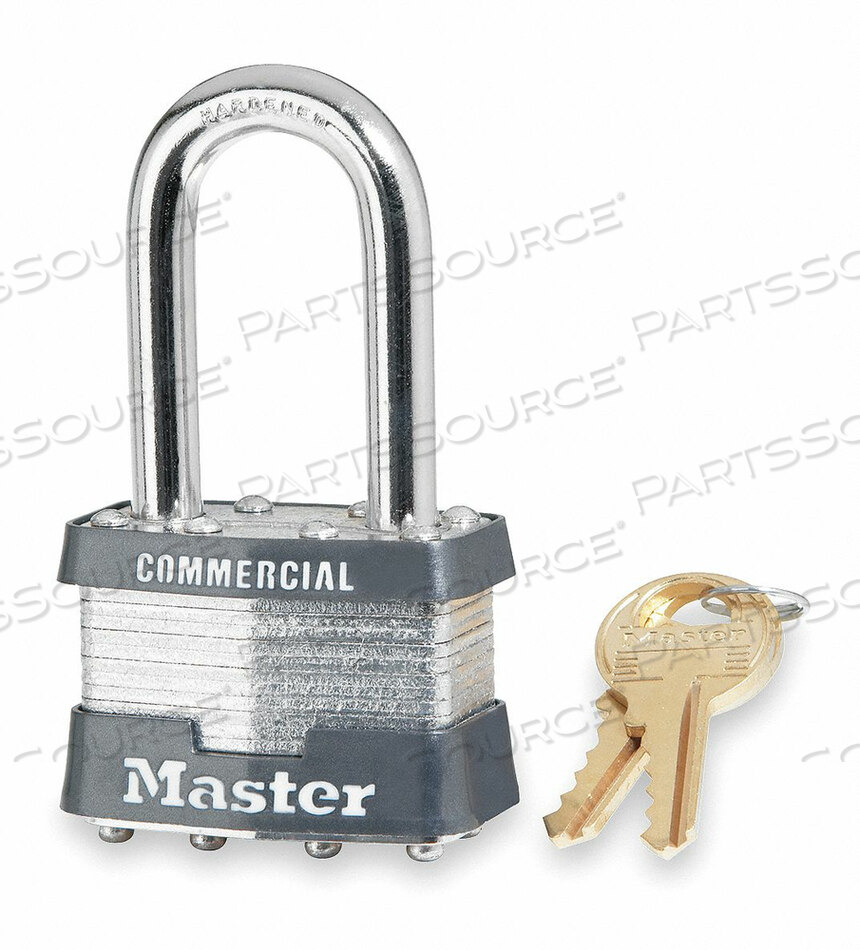 OEM#: 1LFKEYED PADLOCK 3/4 IN RECTANGEL SILVER от Master Lock