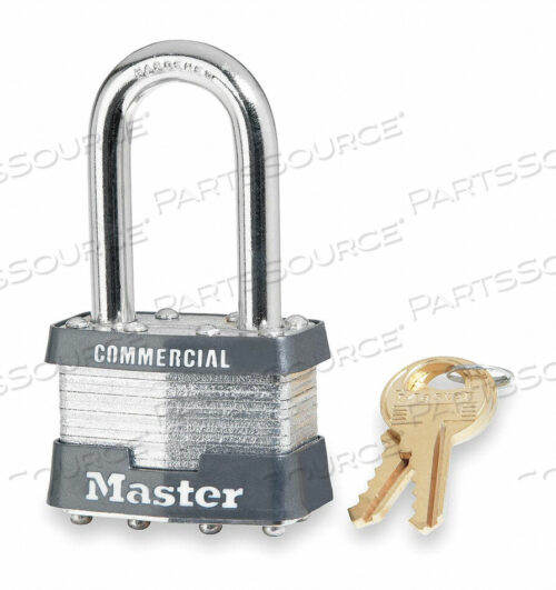 OEM#: 81LFKEYED PADLOCK 3/4 IN RECTANGEL SILVER от Master Lock