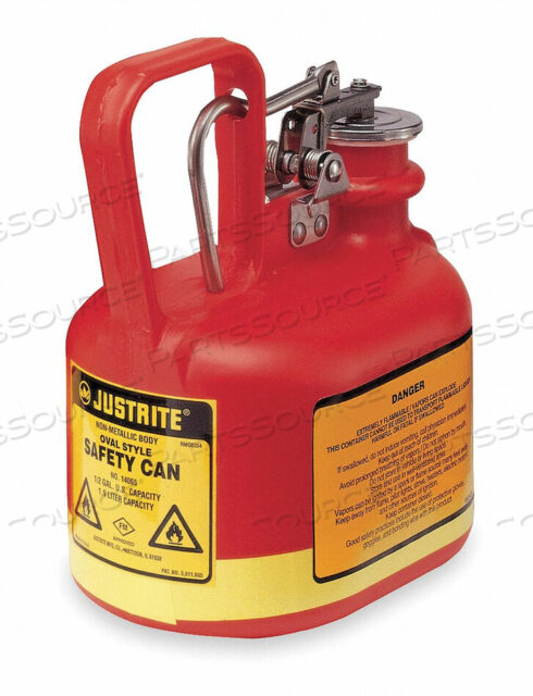 OEM#: 14065TYPE I SAFETY CAN 1/2 GAL. RED by Justrite