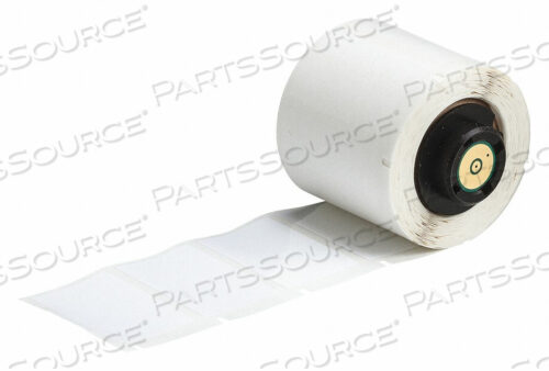 ЭТИКЕТКА БЕЛАЯ ПОЛИЭСТЕР 1-1/2 ДЮЙМА W