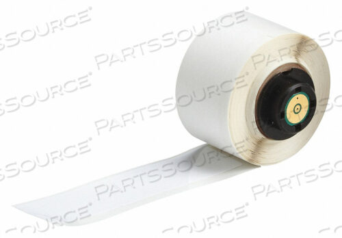 ЭТИКЕТКА БЕЛЫЙ ПОЛИЭСТЕР 1 ДЮЙМ ДЛИНА 4 ШИРИНА