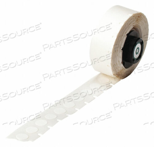 LABEL WHITE NYLON CLOTH 3/8 IN W