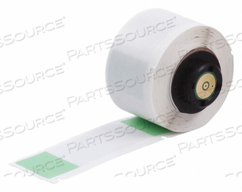 H4308 ЭТИКЕТКА ЗЕЛЕНАЯ/ПРОЗРАЧНЫЙ ВИНИЛ 1 ДЮЙМ Ш