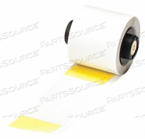 H4311 ЭТИКЕТКА ЖЕЛТАЯ/ПОЛУПРОЗРАЧНЫЙ ВИНИЛОВЫЙ 1-1/2 ДЮЙМА ШИРИНА