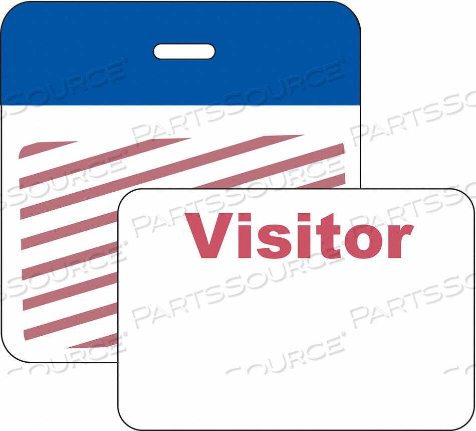 OEM#: 95644CLIP/BADGE 1 DAY BLUE/WHITE PK500 от Brady Americas