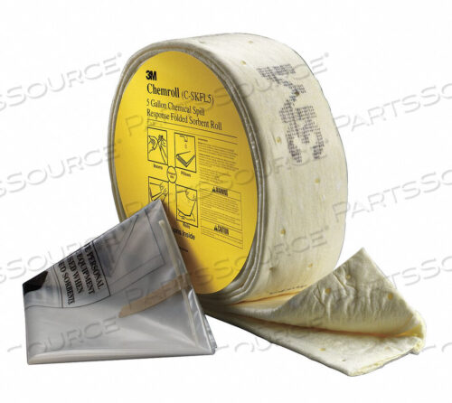 OEM#: C-SKFL5SPILL KIT CHEM/HAZMAT YELLOW от 3M Consumer