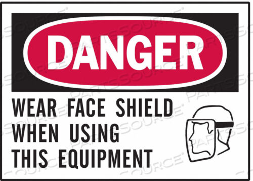 OEM#: 86151DANGER LABEL INSTRUCTION 5 IN W PK5 by Brady Americas