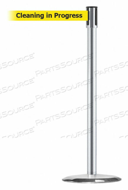 OEM#: 890U-1S-1S-1S-STD-NO-YCX-CD0011 СТОЛБЕЖНЫЙ СТОЙКА С ПОЯСОМ САТИНОВЫЙ ХРОМ от Tensabarrier