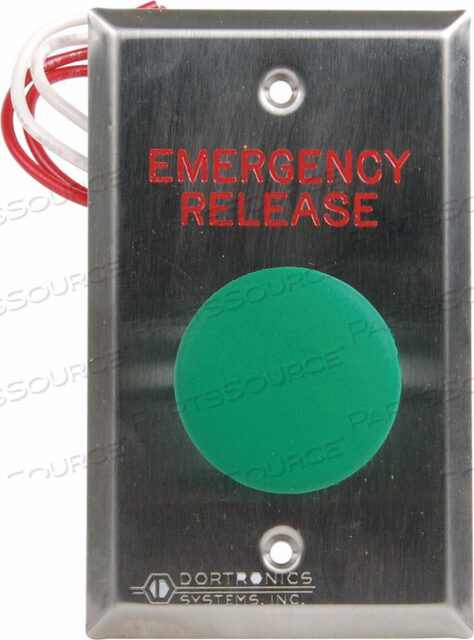 OEM#: 5211-MP23DA/GXE3КНОПКА АВАРИЙНОГО ВЫКЛЮЧЕНИЯ 125 В переменного тока 2-3/4 Вт от Dortronics Systems, Inc.