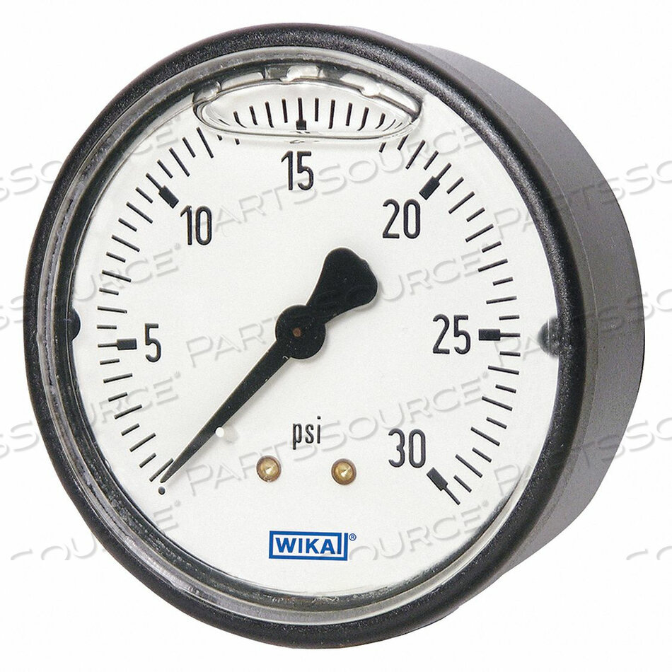 OEM#: 113.13.15.160.BPRESSURE GAUGE 1-1/2 DIAL SIZE BACK by WIKA USA