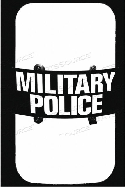 OEM#: BS-9-MPMILITARY POLICE RIOT SHIELD CLEAR by Paulson International