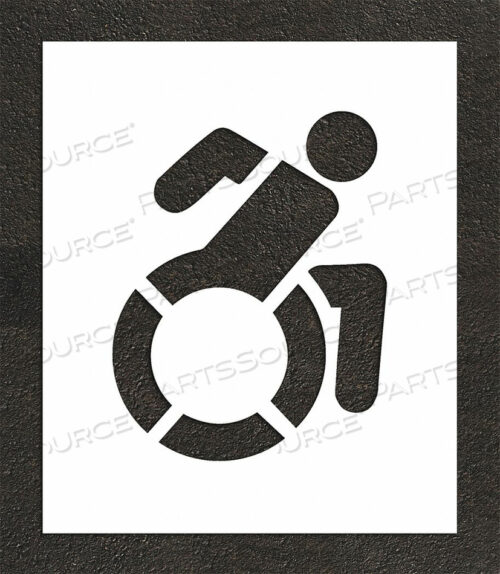 OEM#: STL-108-32101PAVEMENT STENCIL 29 H 25 W 0.125 THICK by RAE Products & Chemicals Corp.