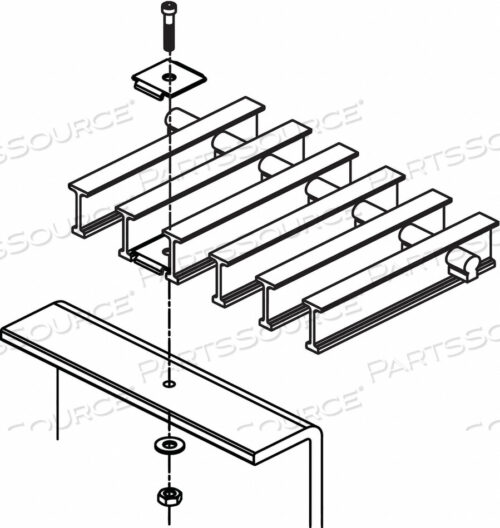OEM#: 876110КРЕПЕЖ ДЛЯ РЕШЕТКИ ИЗ НЕРЖАВЕЮЩЕЙ СТАЛИ 316 PK25 от Fibergrate