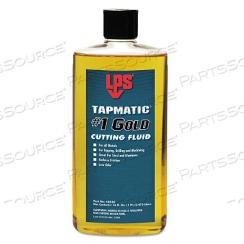 OEM#: 40320TAPMATIC #1 ЖИДКОСТЬ ДЛЯ ЗОЛОТА, 16 УНЦИЙ, БУТЫЛКА-СЖИМАЛКА от LPS