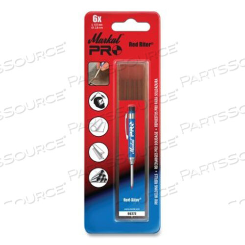 OEM#: 96272PRO REFILL, RED-RITER WELDING/FABRICATING MARKER, КРАСНЫЙ от Markal