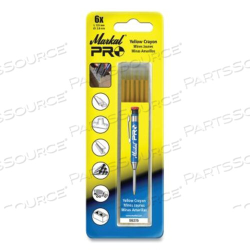 OEM#: 96275PRO REFILL, ОБЩЕГО НАЗНАЧЕНИЯ, МАРКЕР ДЛЯ СВАРКИ/ИЗГОТОВЛЕНИЯ, ЖЕЛТЫЙ от Markal