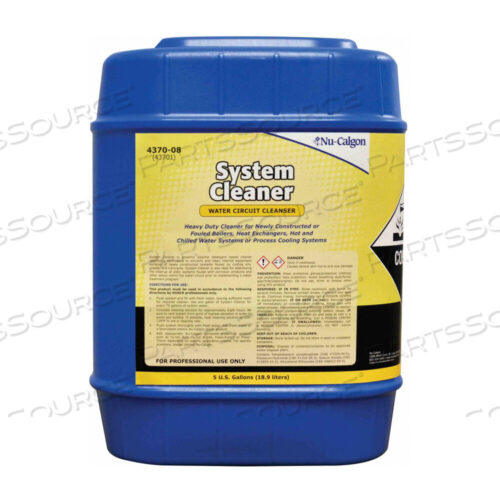 OEM#: 4370-08ЖИДКОСТЬ ДЛЯ ОЧИСТКИ СИСТЕМЫ 5 ГАЛЛОНОВ от Nu-Calgon
