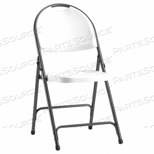 OEM#: CHAIR001СКЛАДНОЙ СТУЛ ИЗ ЛИТОЙ СМОЛЫ БЕЛЫЙ/ЧЕРНЫЙ PK4 от Alera
