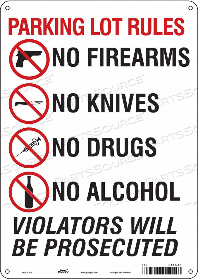 OEM#: 449L54ЗНАК БЕЗОПАСНОСТИ 14 В X 10 Ш ТОЛЩИНА 0,055 от Condor